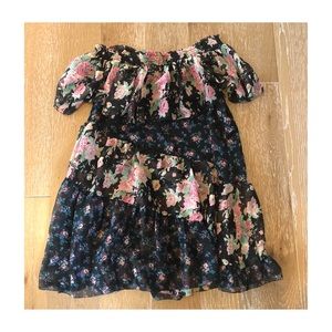 Topshop Floral Minidress